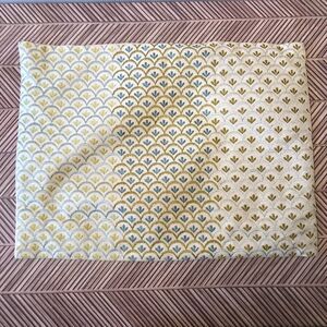 Pier 1 Imports Decorative Pillowcase Mulit-Colored Floral Print Tropical Beachy